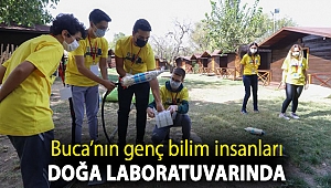 Buca’nın genç bilim insanları doğa laboratuvarında