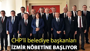 CHP'li belediye başkanları İzmir nöbetine başlıyor