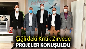 Çiğli’deki Kritik Zirvede Projeler Konuşuldu