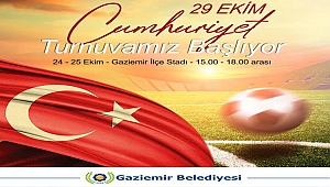 Gaziemir’de Cumhuriyet Turnuvası