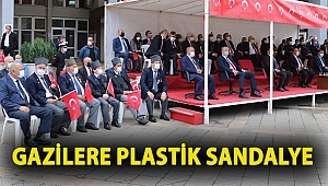Gazilere plastik sandalye