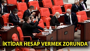 İktidar hesap vermek zorunda
