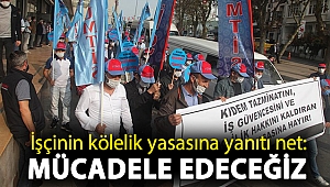 İşçinin kölelik yasasına yanıtı net: Mücadele edeceğiz