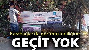 Karabağlar'da görüntü kirliliğine geçit yok