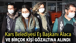 Kars Belediyesi Eş Başkanı Alaca ve birçok kişi gözaltına alındı