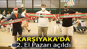 Karşıyaka'da 2. El Pazarı açıldı