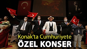 Konak’ta Cumhuriyete özel konser