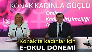 Konak’ta kadınlar için e-okul dönemi
