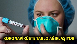 Koronavirüste tablo ağırlaşıyor