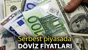 Serbest piyasada döviz fiyatları