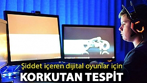 Şiddet içeren dijital oyunlar için korkutan tespit; çocuğu saldırganlaştırıyor