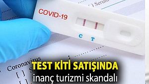 Test kiti üreten şirketin adresinde İnanç turizmi düzenleyen şirket çıktı