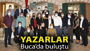 YAZARLAR BUCA’DA BULUŞTU
