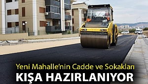 Yeni Mahalle’nin Cadde ve Sokakları Kışa Hazırlanıyor