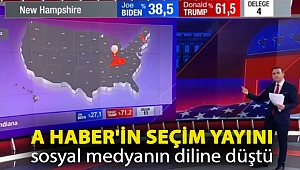 A Haber'in seçim yayını sosyal medyanın diline düştü