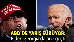 ABD'de yarış sürüyor: Biden Georgia'da öne geçti