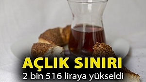 Açlık sınırı 2 bin 516 liraya yükseldi