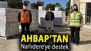 AHBAP’tan Narlıdere’ye destek