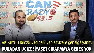 AK Parti'li Hamza Dağ'dan Deniz Yücel'e genelge yanıtı: Buradan ucuz siyaset çıkarmaya gerek yok
