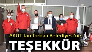 AKUT’tan Torbalı Belediyesi’ne teşekkür
