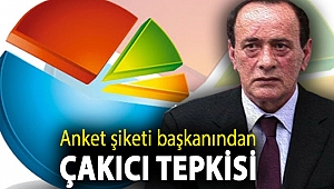 Anket şiketi başkanından Çakıcı tepkisi ve erken seçim tahmini