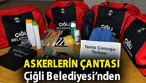 Askerlerin Çantası Çiğli Belediyesi’nden