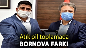 Atık pil toplamada Bornova farkı