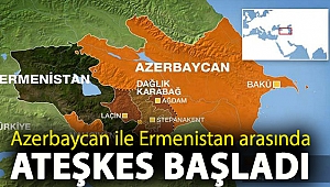 Azerbaycan ile Ermenistan arasında bu gece 00:00'dan itibaren ateşkes başladı