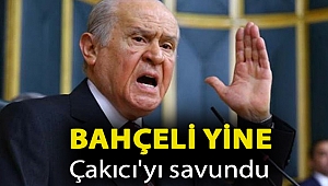 Bahçeli yine Çakıcı'yı savundu