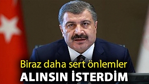 Bakan Koca Altaylı'ya anlattı: Biraz daha sert önlemler alınsın isterdim