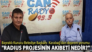 Bayraklı Kurucu Belediye Başkanı Hasan Karabağ'dan deprem yorumu: