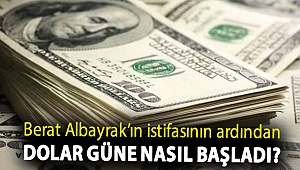 Berat Albayrak’ın istifasının ardından dolar güne nasıl başladı?