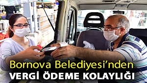 Bornova Belediyesi’nden vergi ödeme kolaylığı