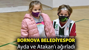 Bornova Belediyespor Ayda ve Atakan’ı ağırladı