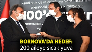 Bornova’da hedef: 200 aileye sıcak yuva