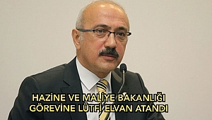 Hazine ve Maliye Bakanlığı görevine Lütfi Elvan atandı