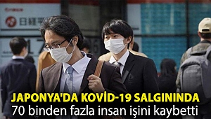 Japonya'da Kovid-19 salgınında 70 binden fazla insan işini kaybetti