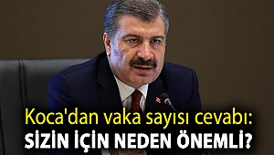 Koca'dan vaka sayısı cevabı: Sizin için neden önemli?