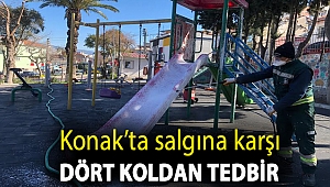 Konak’ta salgına karşı dört koldan tedbir