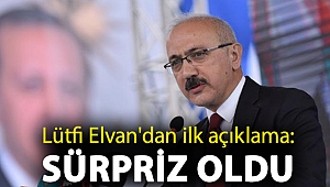 Maliye ve Hazine Bakanılığı'na atanan Lütfi Elvan: Sürpriz oldu