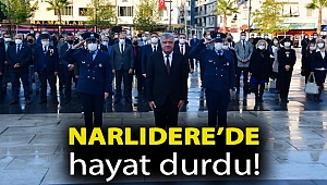 Narlıdere’de hayat durdu!