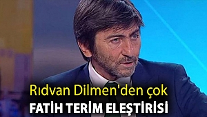 Rıdvan Dilmen'den çok konuşulacak Fatih Terim eleştirisi