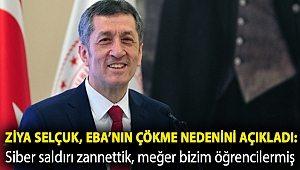 Ziya Selçuk, EBA’nın çökme nedenini açıkladı: Siber saldırı zannettik, meğer bizim öğrencilermiş