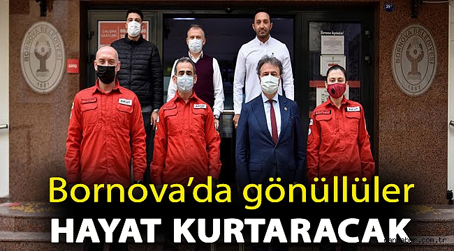 Bornova’da gönüllüler hayat kurtaracak