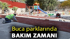 Buca parklarında bakım zamanı