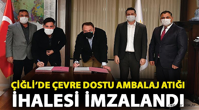 Çiğli’de Çevre Dostu Ambalaj Atığı İhalesi İmzalandı
