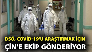 Dünya Sağlık Örgütü, Covid-19'u araştırmak için Çin'e ekip gönderiyor