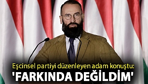 Eşcinsel partiyi düzenleyen adam konuştu: 'Farkında değildim'