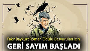 Fakir Baykurt Roman Ödülü Başvuruları İçin Geri Sayım Başladı
