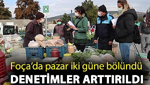 Foça'dan korona denetimleri arttı!